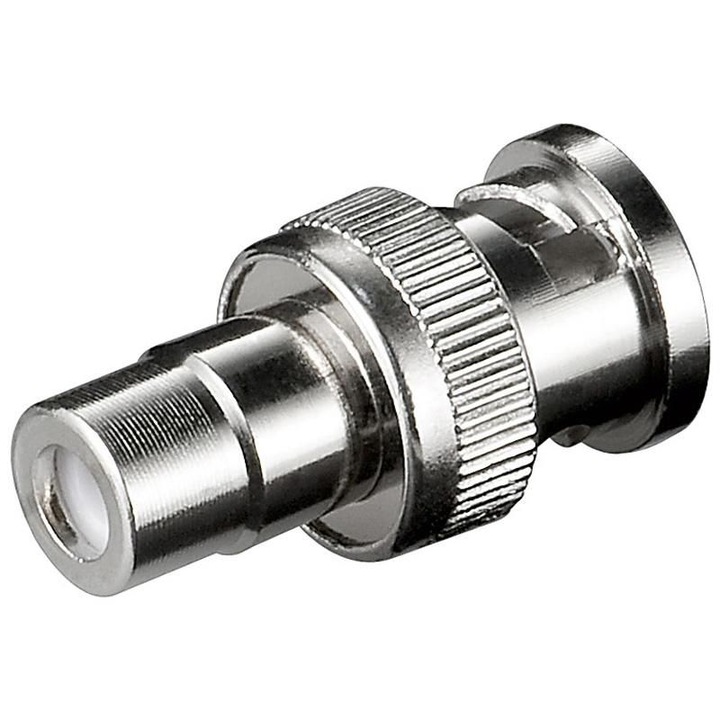 Метален адаптер MicroConnect, NC 1524 RCA F - BNC M