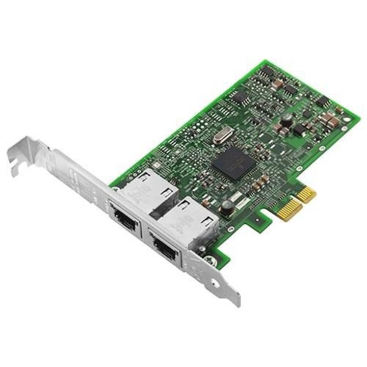 Placa de retea, Dell, PCI Express, 1Gb, 1000Mbps, Verde