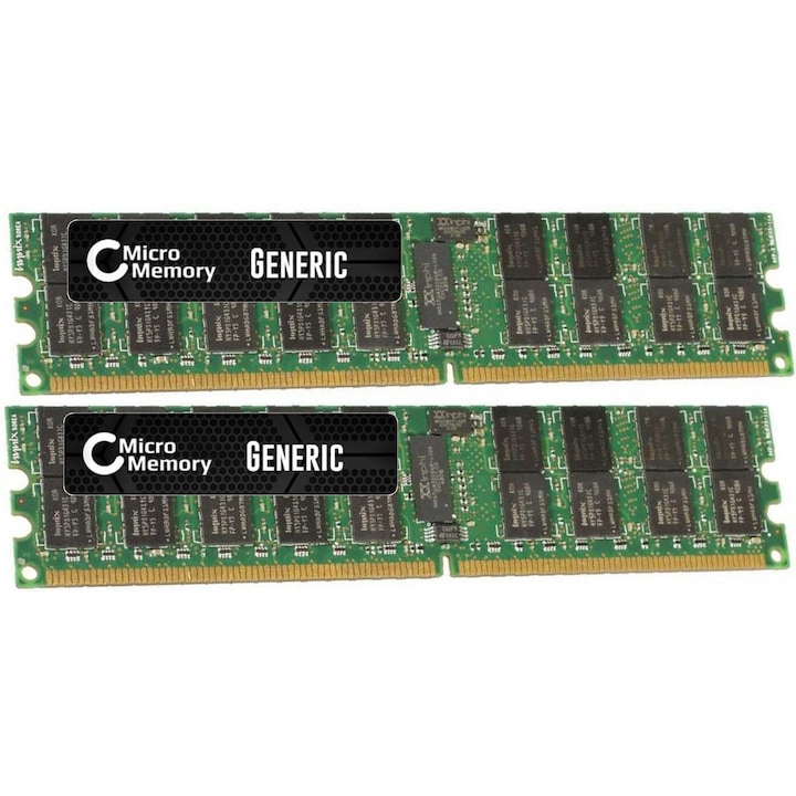 2db memóriamodul készlet, CoreParts, 8 GB, 667 Mhz, DDR2, Multicolor