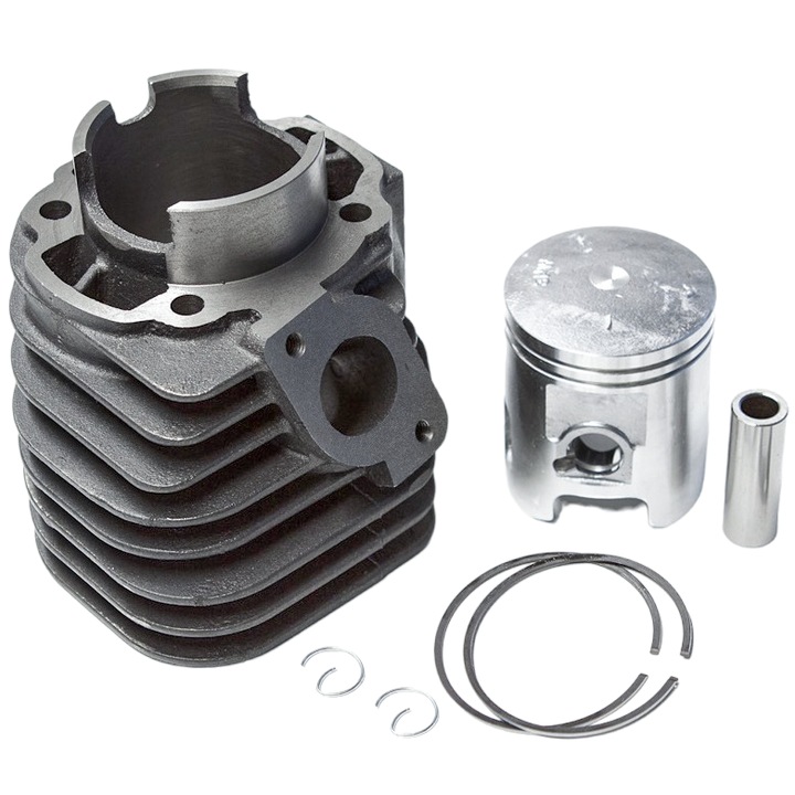 Set motor scuter, Balco, compatibil cu Yamaha Aerox, Neos, MBK Booster, Nitro, Ovetto, Aprilia Scarabeo 100 cc, 55mm, 2 Timpi