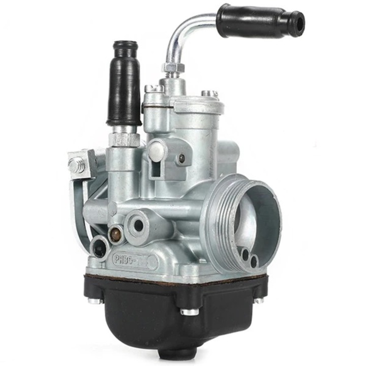 Robogó karburátor, Balco, kompatibilis Minarelli, Am6, Aprilia, Yamaha, Peugeot, PHBG, 17,5 mm, merev rögzítés