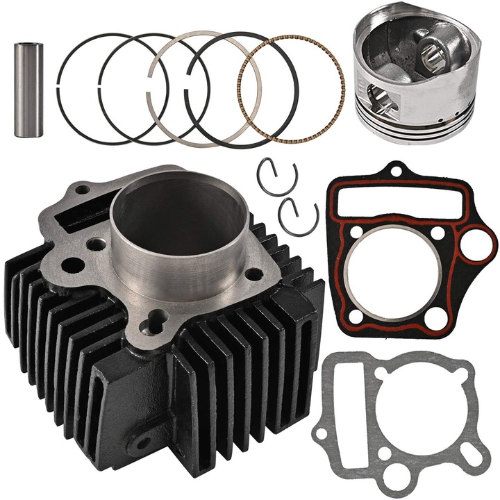 Set motor atv, Balco, compatibil cu Atv 110, Honda c100, c110, jh110, dy100, dy110, qj110 110 cc, 52.4mm, 2 Timpi