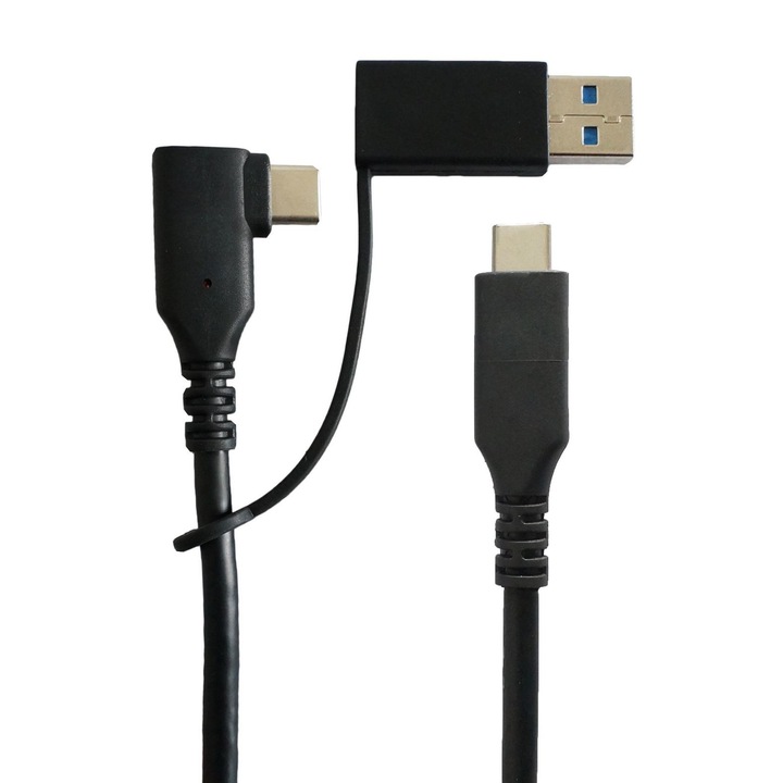 Кабел MicroConnect USB3.0 213061742, C мъжки ъглов и A