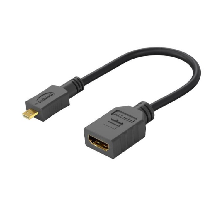 Adaptor HDMI la Micro HDMI, MicroConnect, Negru