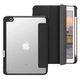 Husa iPad 10.2" eSTUFF, Slot creion, Policarbonat/TPU, Negru/Transparent
