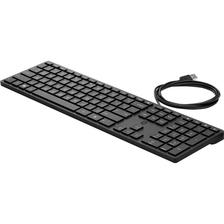 Tastatura, HP, 320K, Negru