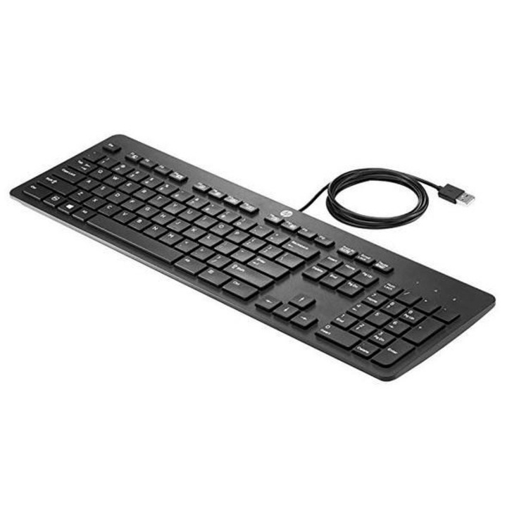 Tastatura, HP, USB, Negru