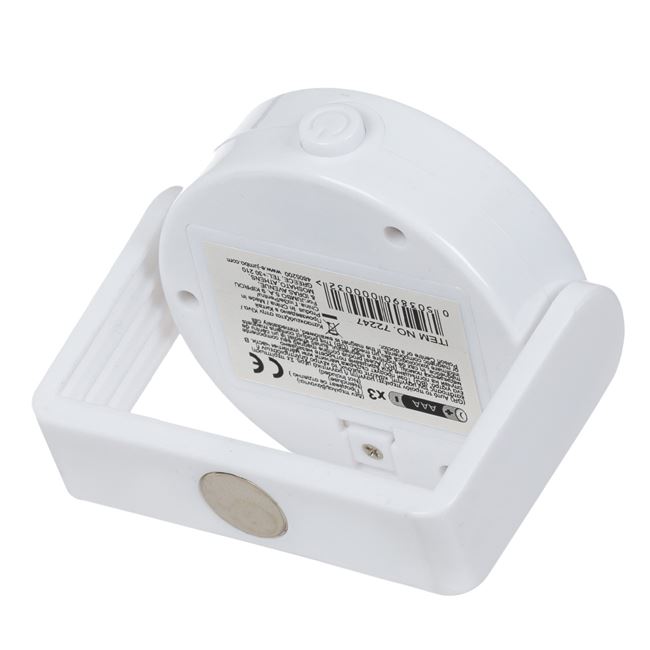 Lampa Led portabila cu buton ON/OFF si suport magnetic, 7x2x7 cm - eMAG.ro