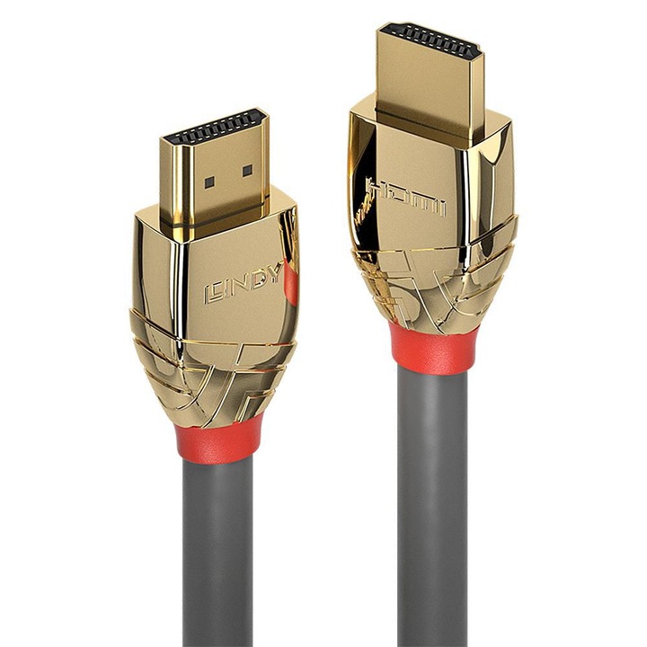 Cablu HDMI High Speed, Lindy, Gold Line, 7.5 m
