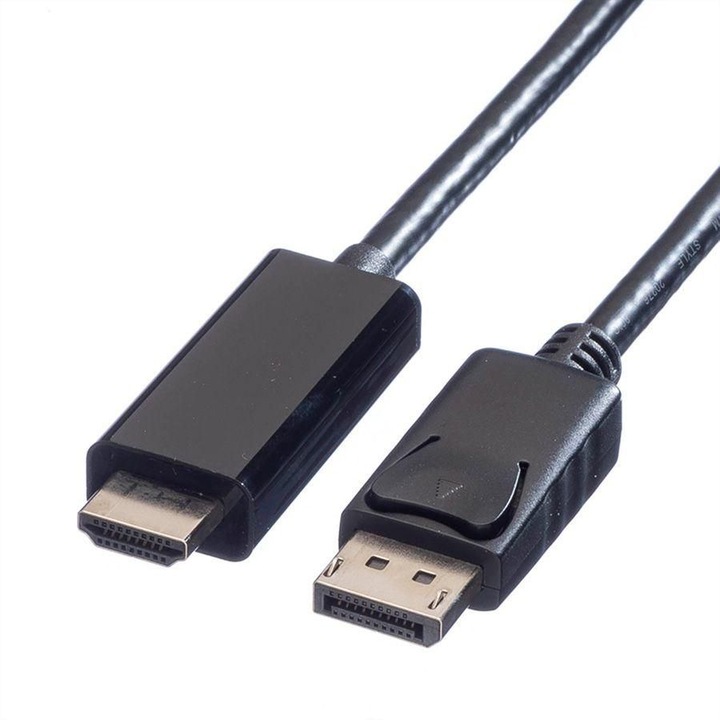 Displayport kábel, érték, fekete