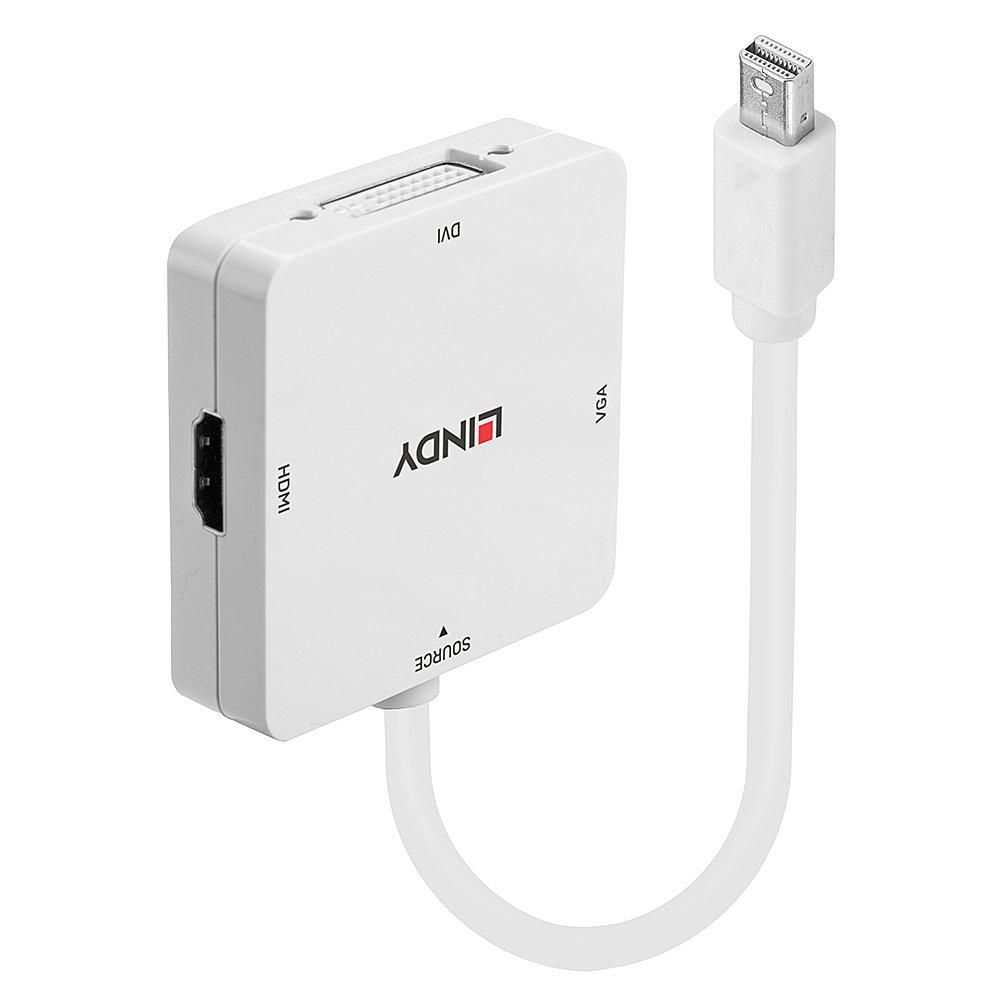 Adaptor mini HDMI Lindy, 4K30/Dvi/Vga eMAG.ro
