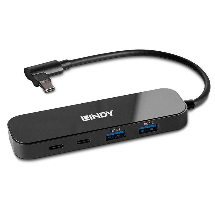 213079639 Lindy 4-портов USB 3.2 Gen 2 хъб