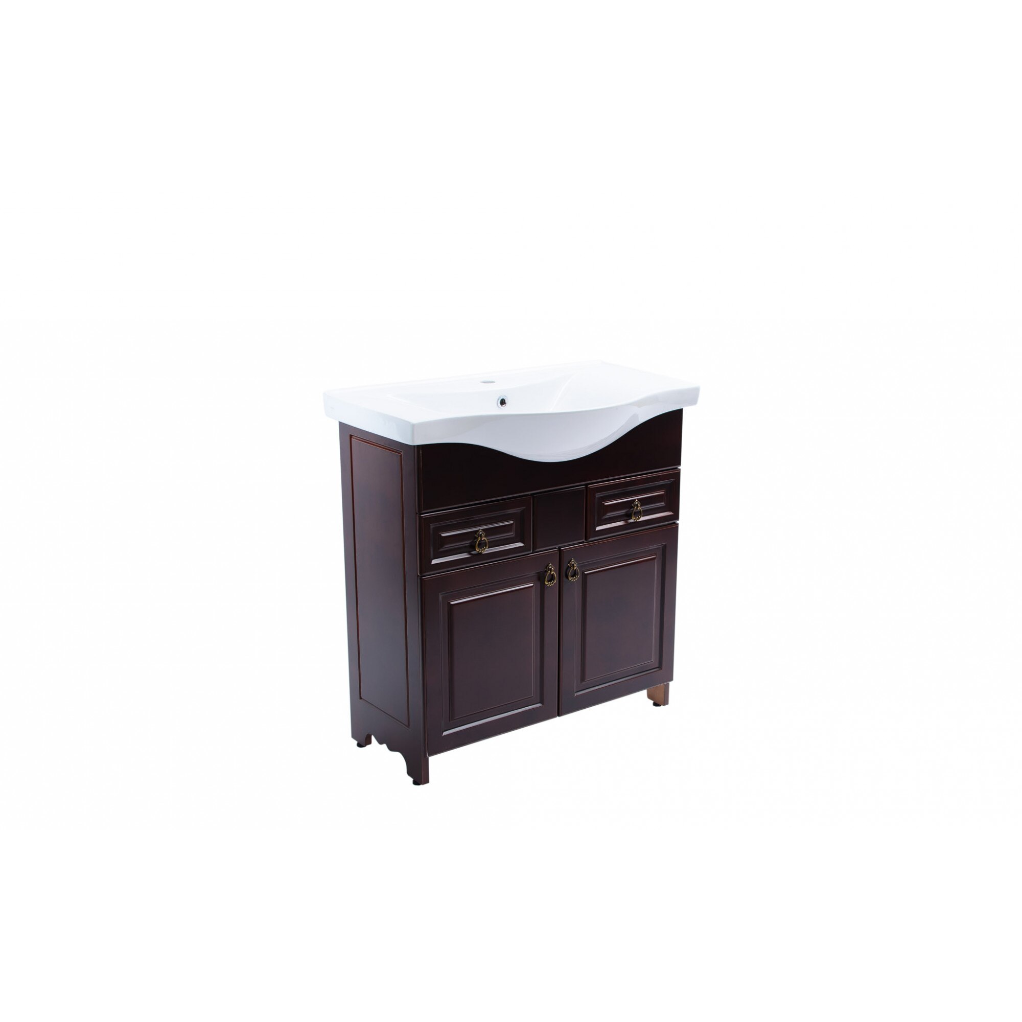 Mobilier de baie cu lavoar Rustica 750 , wenge