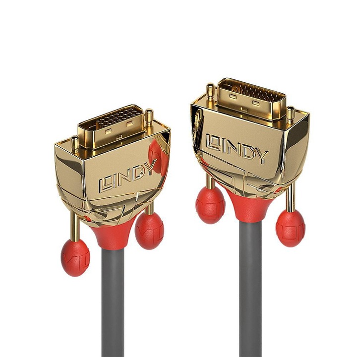 Cablu Lindy, 2M, Dvi-D Dual Link