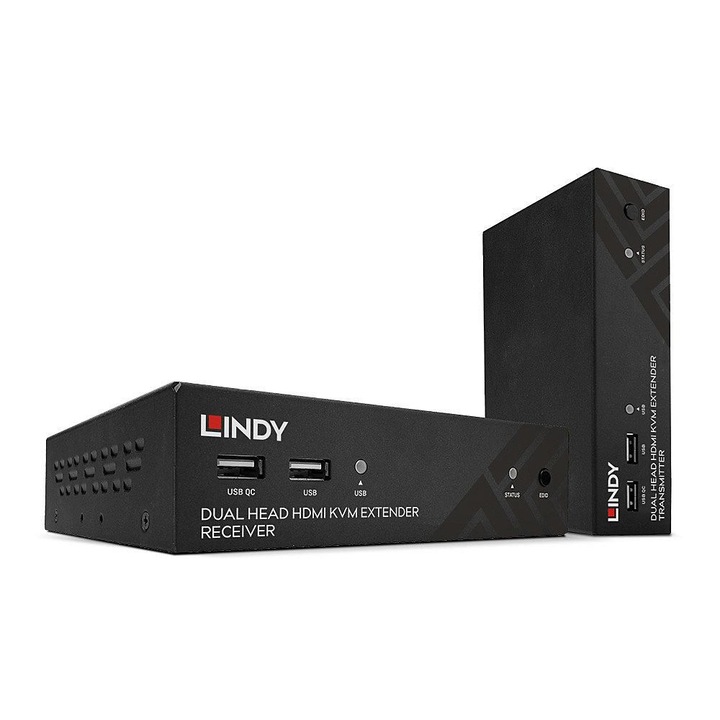 213083265 Lindy 150M Cat.6 Hdmi с двойна глава,