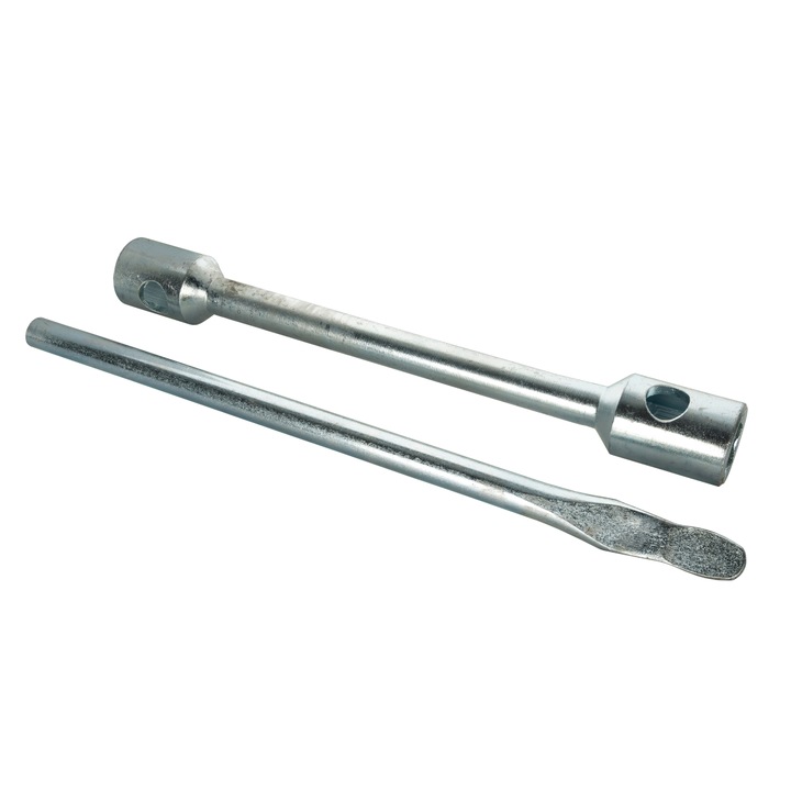 Cheie roti dubla, SARL, Otel, 32 / 33 mm, 40 cm, Argintiu