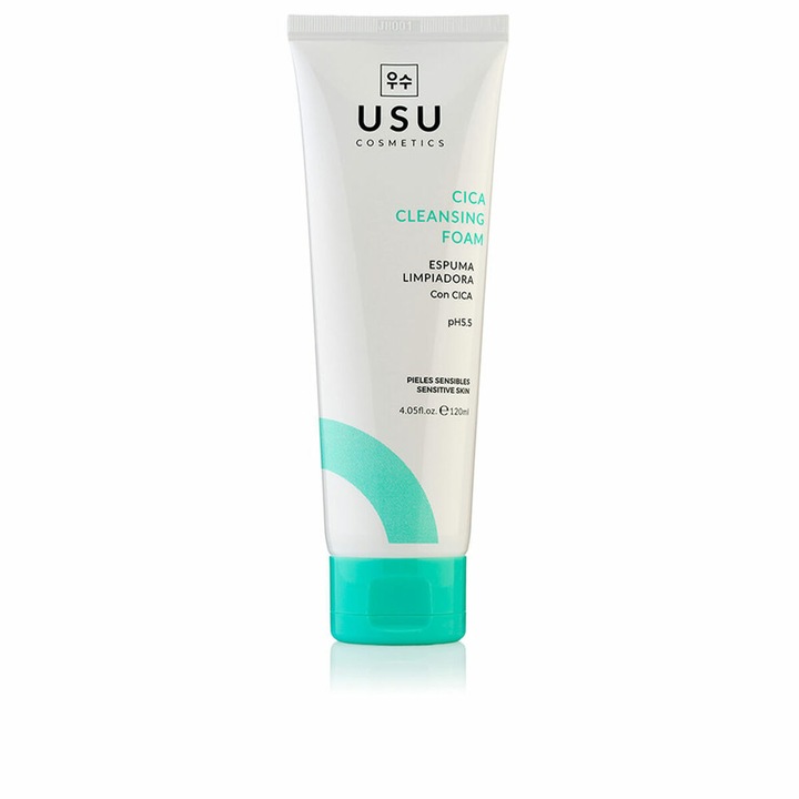 USU Cosmetics Cica tisztító hab 120 ml, unisex dermocosmetics