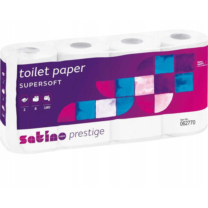 Wepa Satino Prestige fehér vécépapír - 8 tekercs 212969818