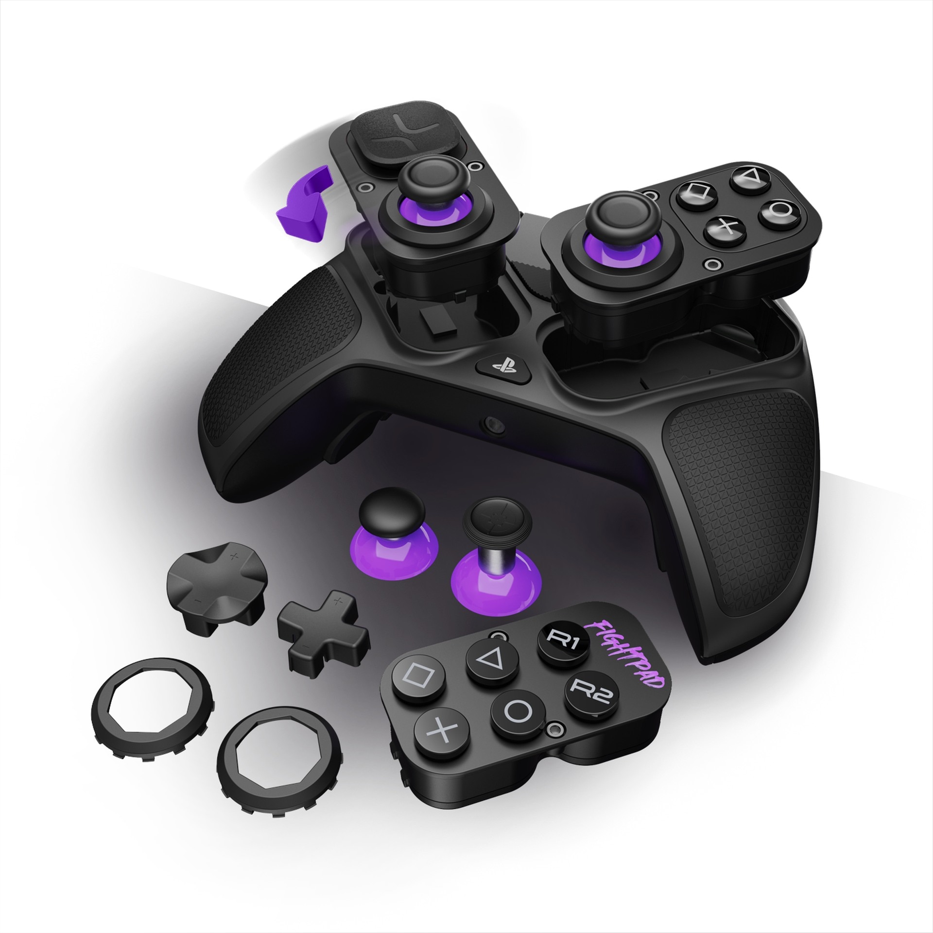 Безжичен контролер PDP Victrix Pro BFG, PlayStation 5, 3D аудио, Програмируем, Модулен, eSport, Черен - eMAG.bg Безжичен контролер PDP Victrix Pro BFG, PlayStation 5, 3D аудио, Програмируем, Модулен, eSport, Черен - eMAG.bg