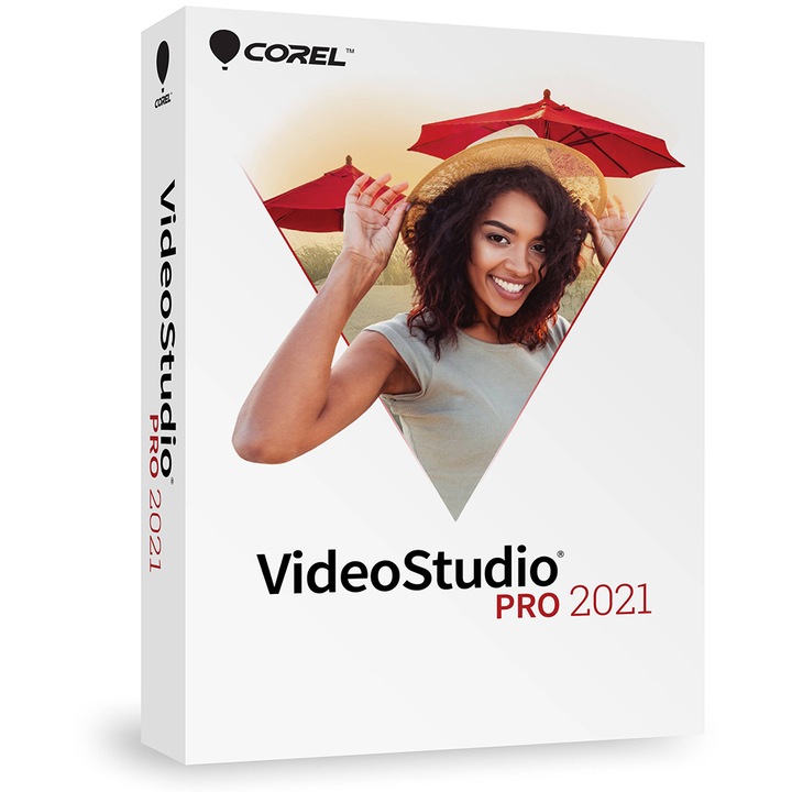 Corel VideoStudio Pro 2021, Windows, 1 PC, activare permanenta