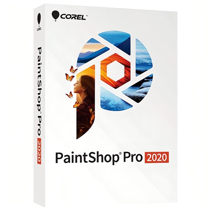 Corel PaintShop Pro 2020, Windows, 1 PC, activare permanenta