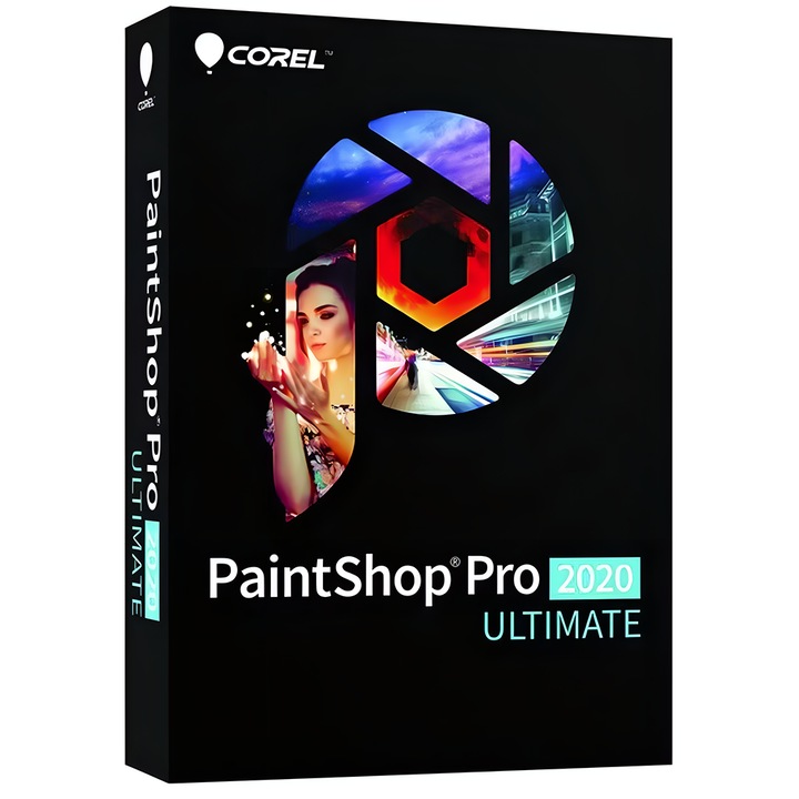 Corel PaintShop Pro 2020 Ultimate, Windows, 1 PC, activare permanenta