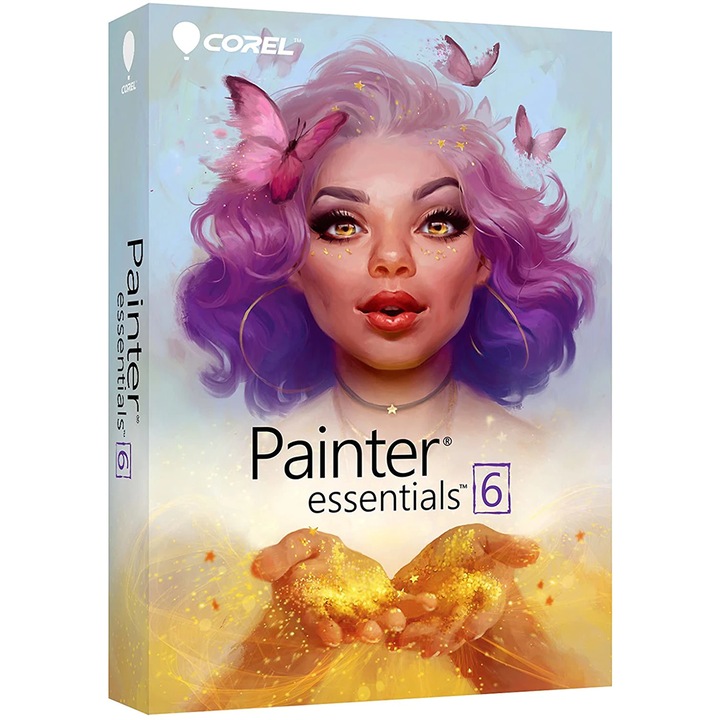 Corel Painter Essentials 6, Windows, 1 PC, activare permanenta