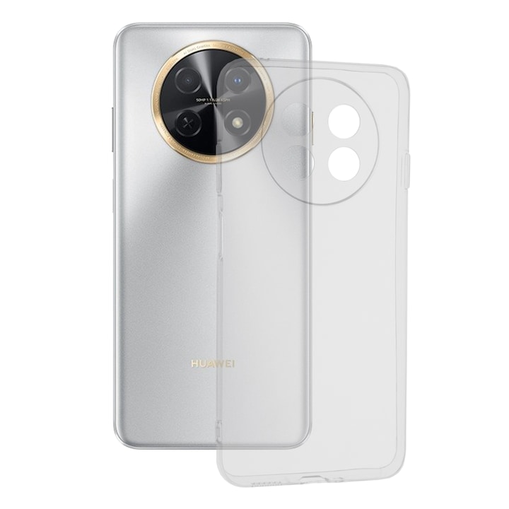 Husa pentru telefon, Techsuit, Compatibila cu Huawei nova Y91, Transparent