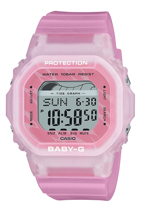 Casio, Цифров часовник с лого, Розов