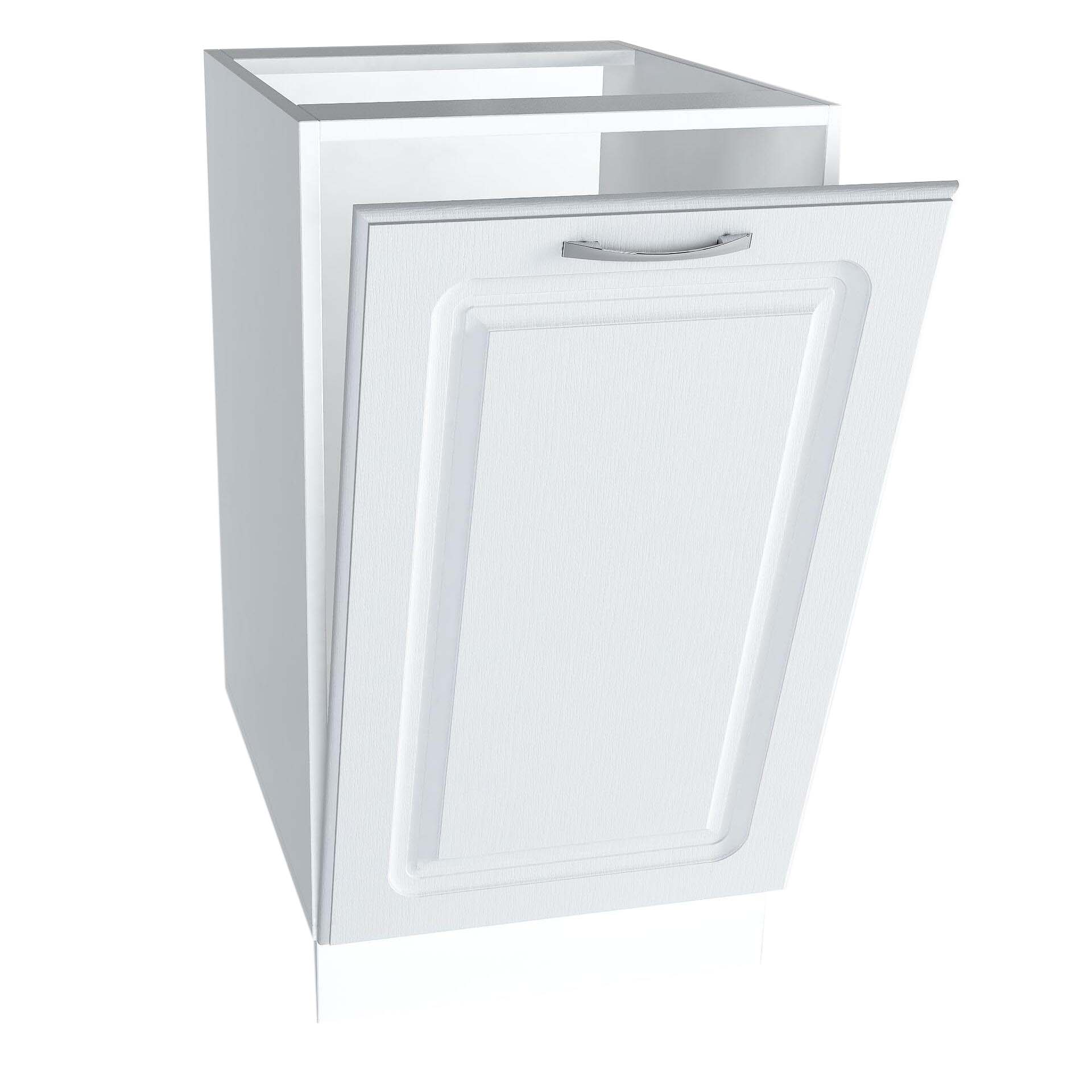 Usa decorativa, Sani Kvadric, 45 cm, Alb, MDF - eMAG.ro