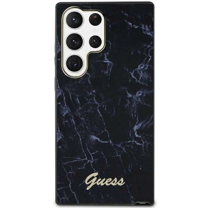 Husa Guess marble compatibila cu Samsung Galaxy S23 Ultra