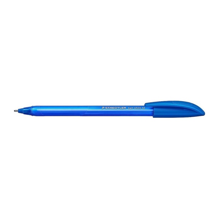 Триъгълна химикалка за еднократна употреба Staedtler 4320M Blue