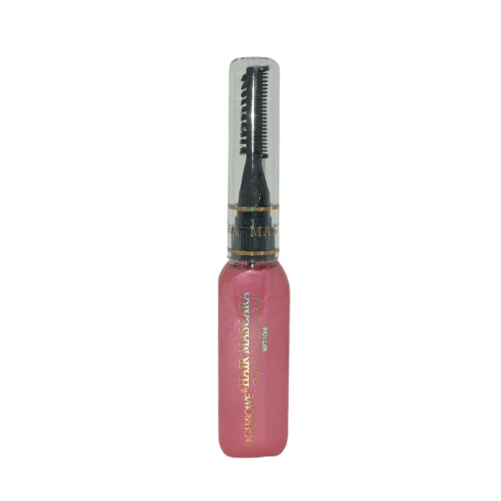 Mascara de par pentru colorat suvite, temporar, Hot Pink, 15 ml