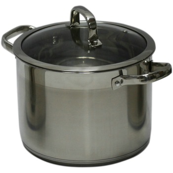 Oala cu capac, Lamart Prestige, inox, inductie, 8L, 24X18 cm Oala cu capac, Lamart Prestige, inox, inductie, 8L, 24X18 cm