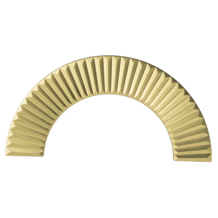 Maner pentru mobila Alper, finisaj alama satin CB, 128 mm