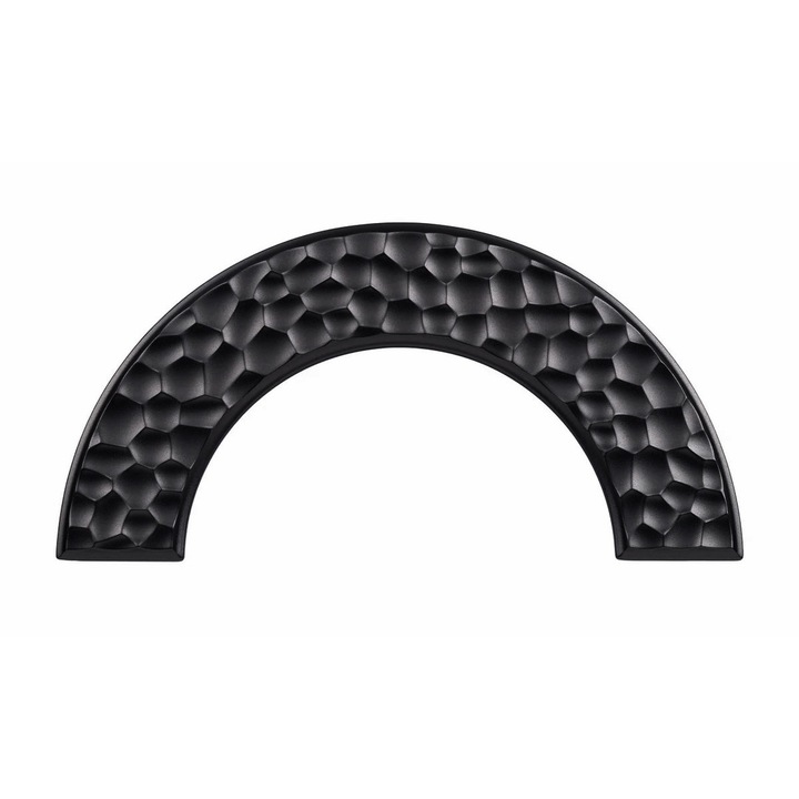 Maner pentru mobila Melis, finisaj negru mat CB, 128 mm