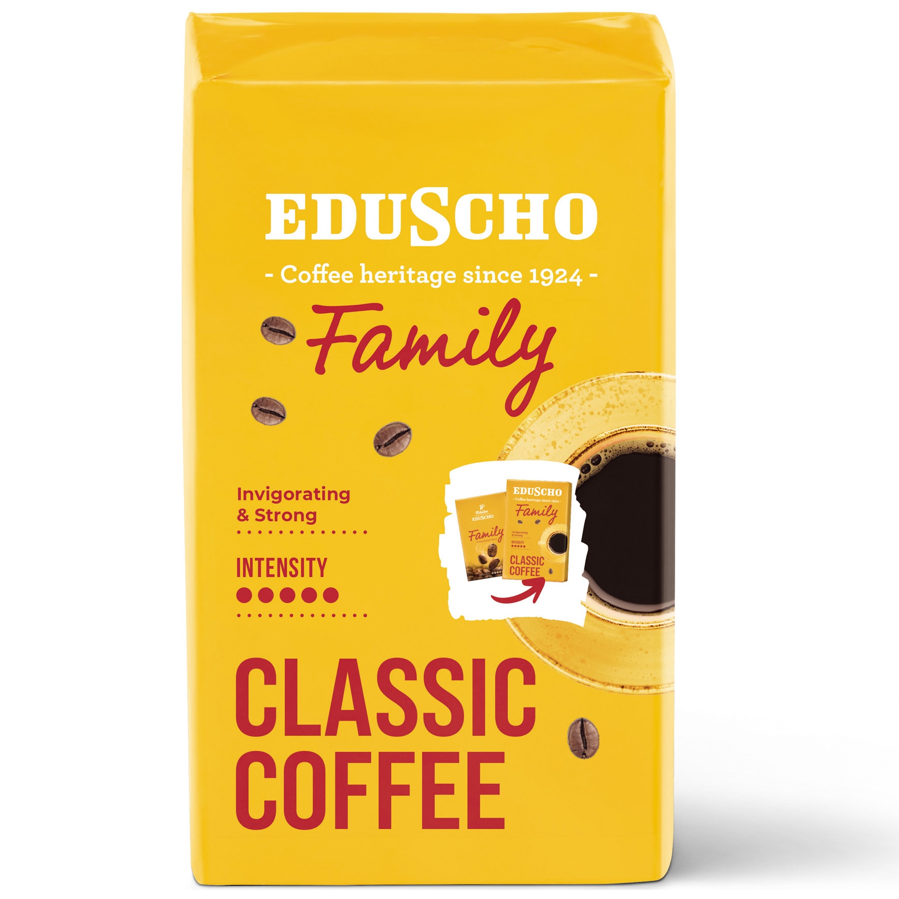 Cafea macinata, Eduscho Family, 1 kg