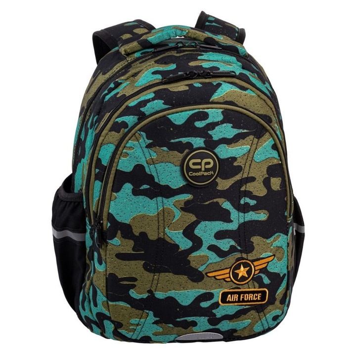 CoolPack Iskolai hátizsák Joy Air Force, 39 x 28 x 17 cm, Több színű