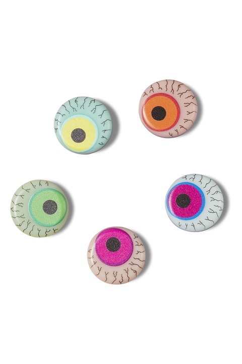 Crocs, Декорации за крокс Jibbitz - 5 броя, Многоцветен