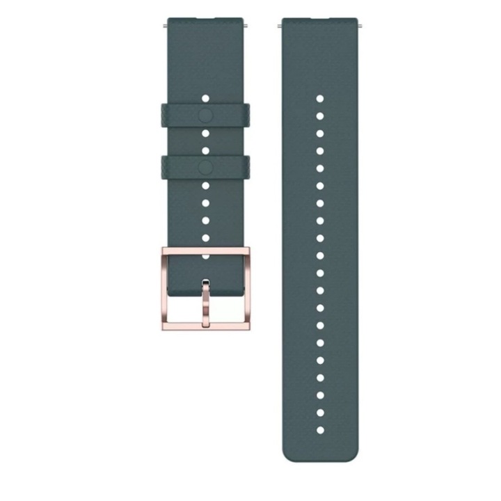 Curea silicon smooth, Quick Release, compatibila cu POLAR Grit X XPro Vantage M M2 V2Shift, Samsung Galaxy Watch 46 mm, Gear S3 Classic, S3 Frontier, Galaxy Watch 3, Huawei Watch GT2 GT3 GT4, Amazfit GTR 47 mm, latime 22 mm, Olive