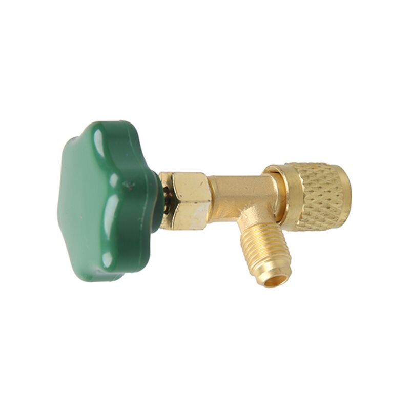 sourcing map Auto-obturant Canette Robinet Valve 1/4 SAE 7/16-28 sourcing map Auto-obturant Canette Robinet Valve 1/4 SAE 7/16-28