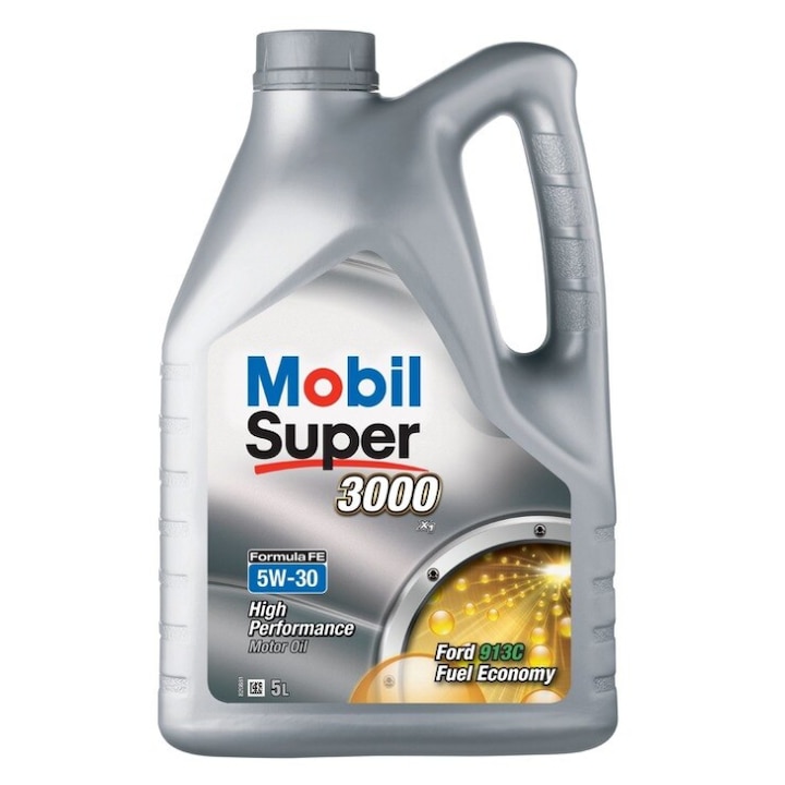 Mobil Motor Oil, Super 3000 XI Formula FE, 5W30, 5L