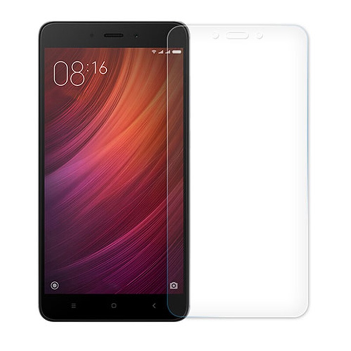 Xiaomi Redmi Note 4 / Redmi Note 4X, 9H párnaüveggel, teljes ragasztással kompatibilis védőfólia, tokbarát, átlátszó