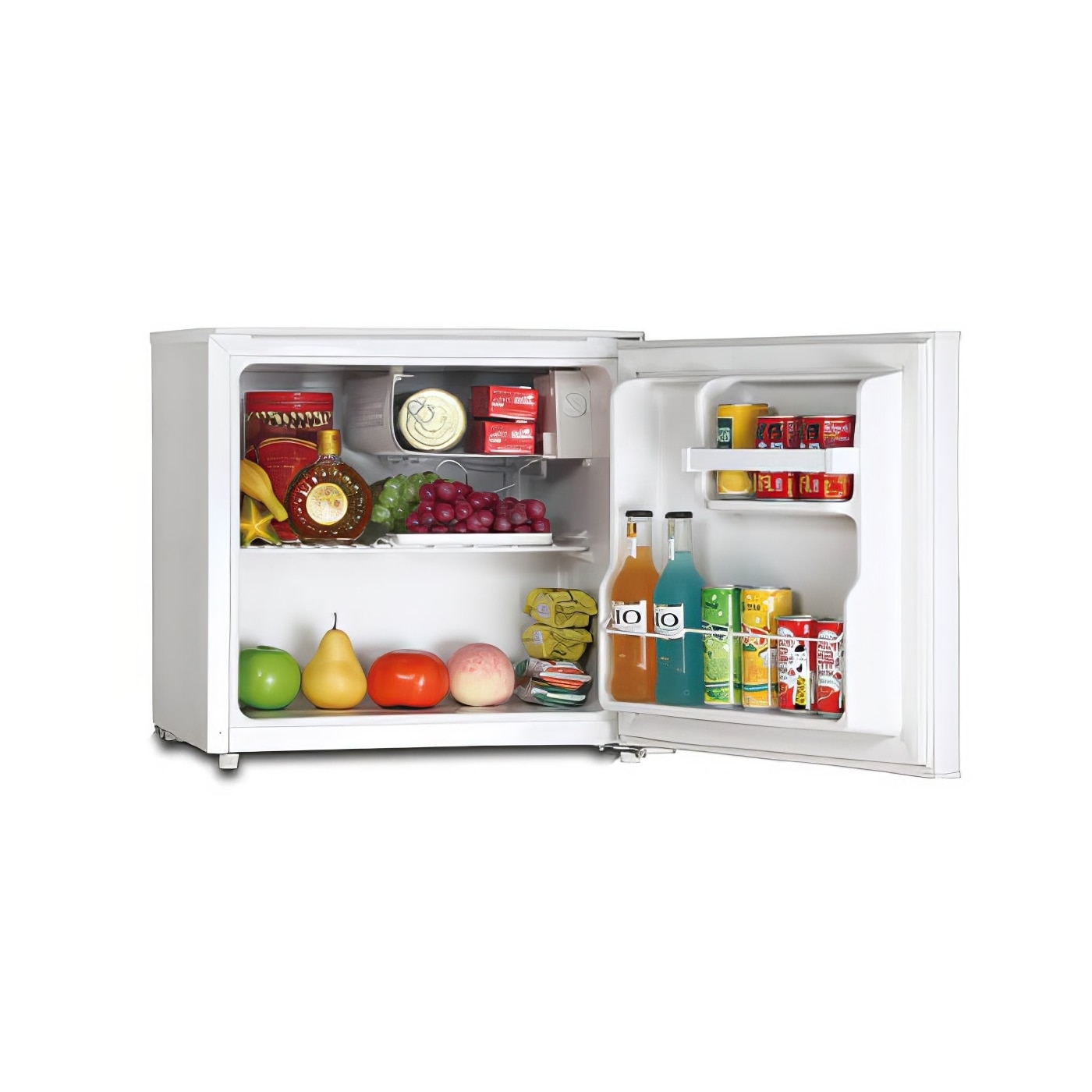 Minibar LDK BC-50W, Volum 41 l, Clasa F, Termostat reglabil, H 49.3 cm, Alb