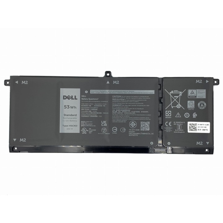 Baterie Dell H5CKD, 53Wh, Latitude 3410 3510, Inspiron 5402 5501 5505