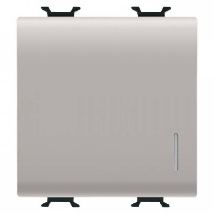 Intrerupator cap scara iluminabil 2M 16A Gewiss Chorus bej satinat mat monochrom