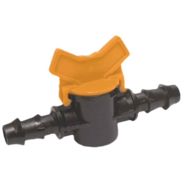 Пластмасов кран за капкова тръба с шпилка 16 мм х 16 мм