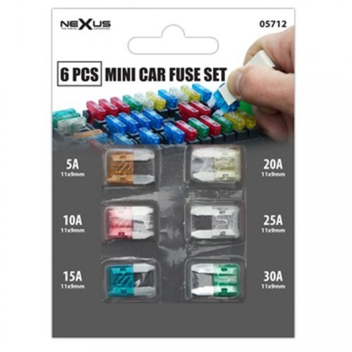 Пакет предпазители, 5A, 10A, 15A, 20A, 25A, 30A