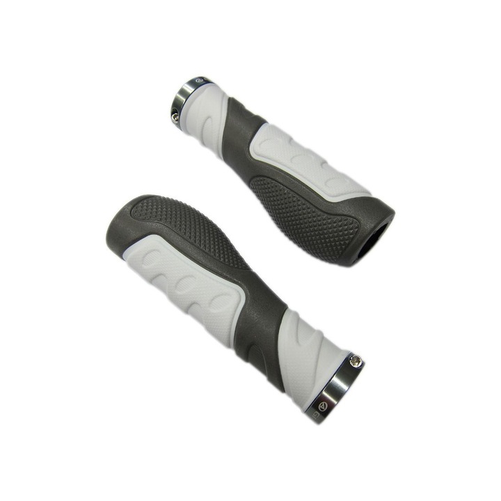 Mansoane bicicleta Author GripLock Ergo 20, 130mm, set, 156g, plastic