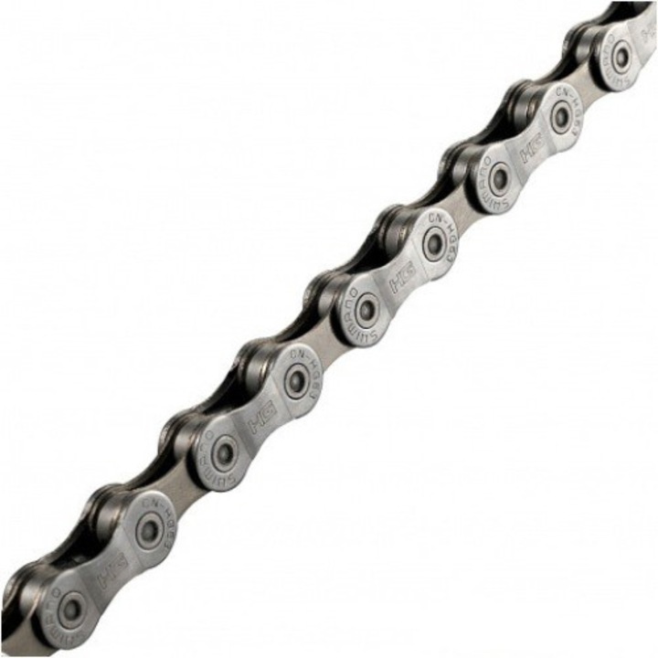 Велосипедна верига Shimano CN-HG53 116 звена 9 степени Сива